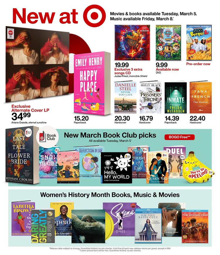 Weekly Deals In Stores Now : Target Weekly Ad