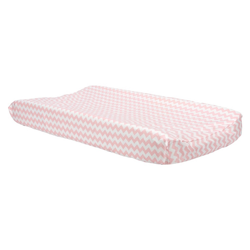 Trend Lab Changing Pad Covers - Pink Chevron