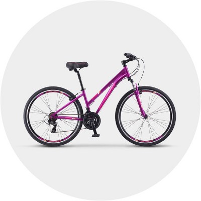 target womens hybrid bikes