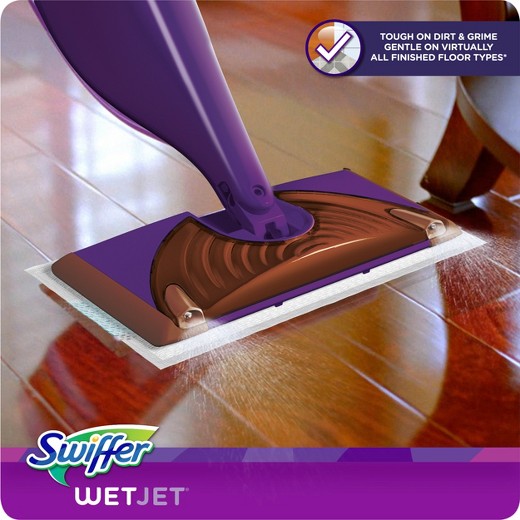 Swiffer WetJet Wood Hardwood Floor Spray Mop Starter Kit : Target - loved 114 times 114