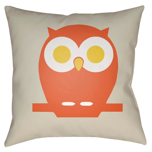 Owl Throw Pillow - Surya : Target