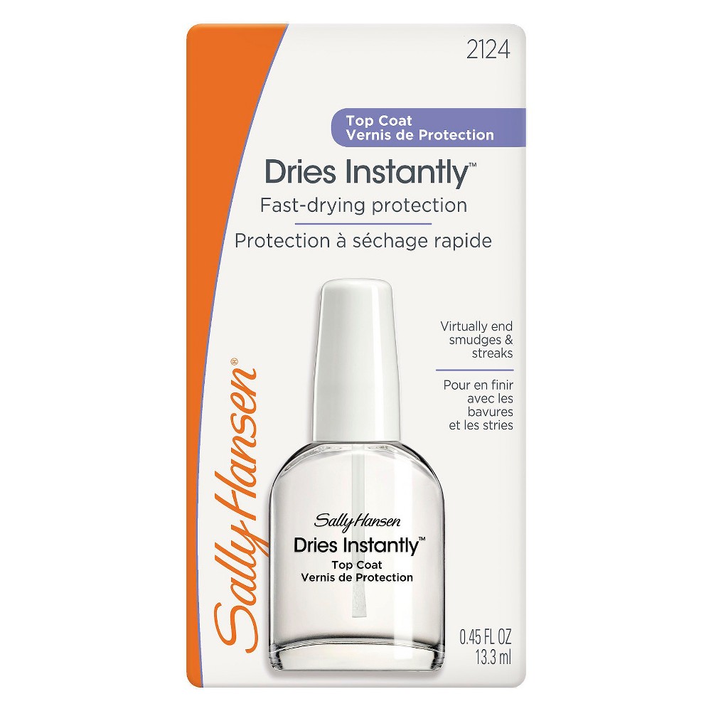 UPC 074170071757 product image for Sally Hansen Dries Instantly Top Coat 0.45 oz, Clear | upcitemdb.com