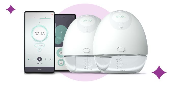 Bioby Wearable Breast Pump Electric Milk Extractor Portable Hands