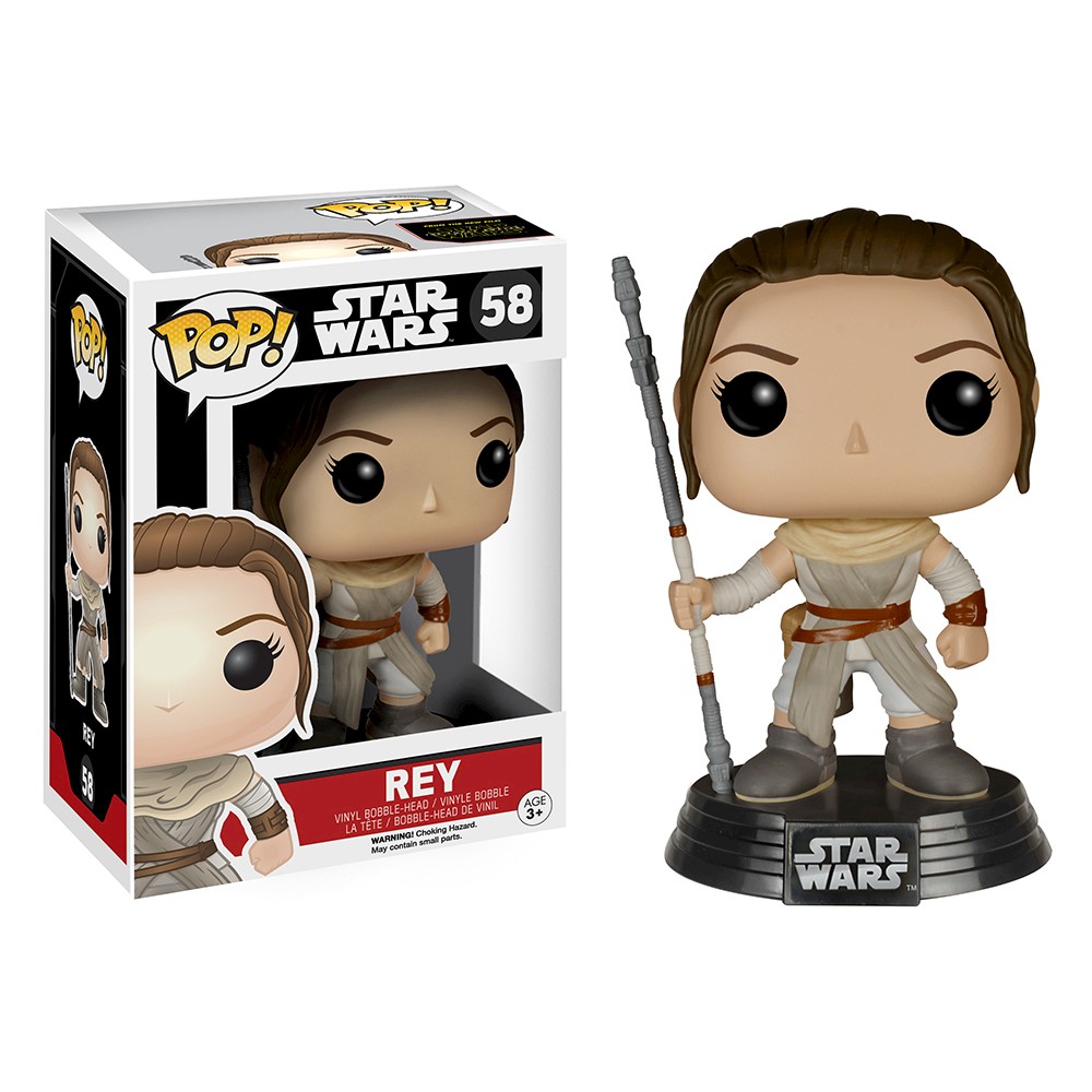 Funko Star Wars Pop! Rey, Mini Figures