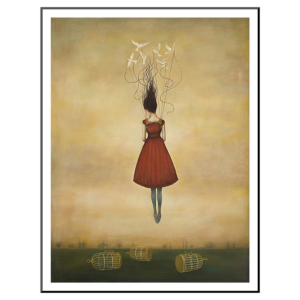 Art.com Suspension of Disbelief by Duy Huynh - Mounted Print, Buckskin