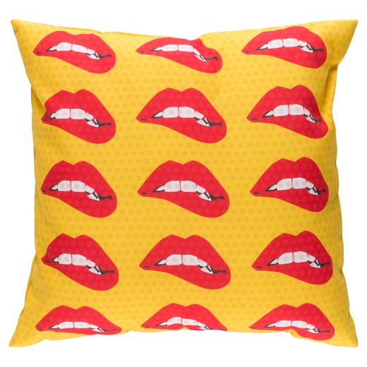 Yellow Throw Pillow Surya : Target