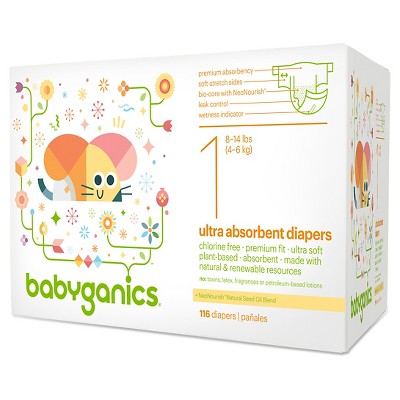 target babyganics diapers