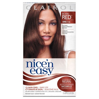 Clairol Nice N Easy Hair Color 5rb Natural Medium Reddish Brown