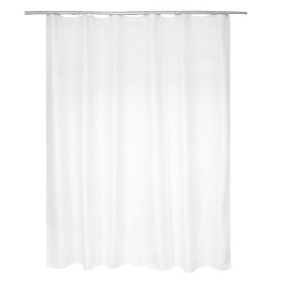 Woven Modern Plaid Shower Curtain Ivory - Threshold&#8482;