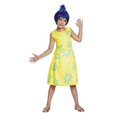 Girls' Disney Inside Out: Joy Classic Child Costume - M(8-10)