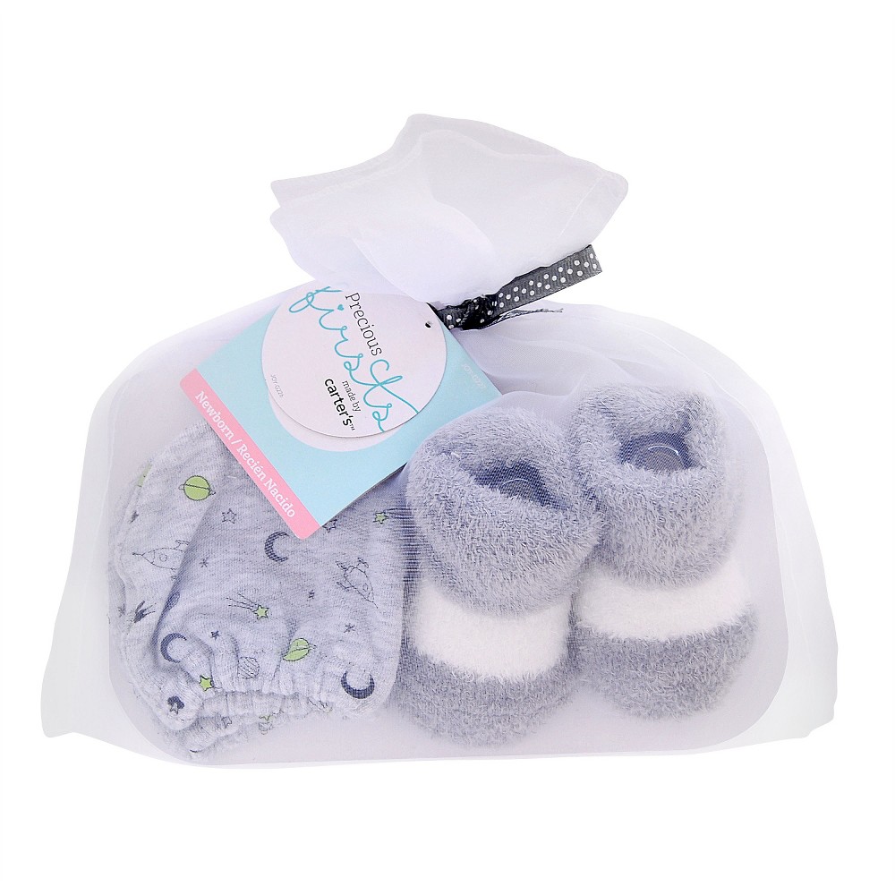 Baby Boys Mittens/Bootie Set - Just One You Made by Carters Gray