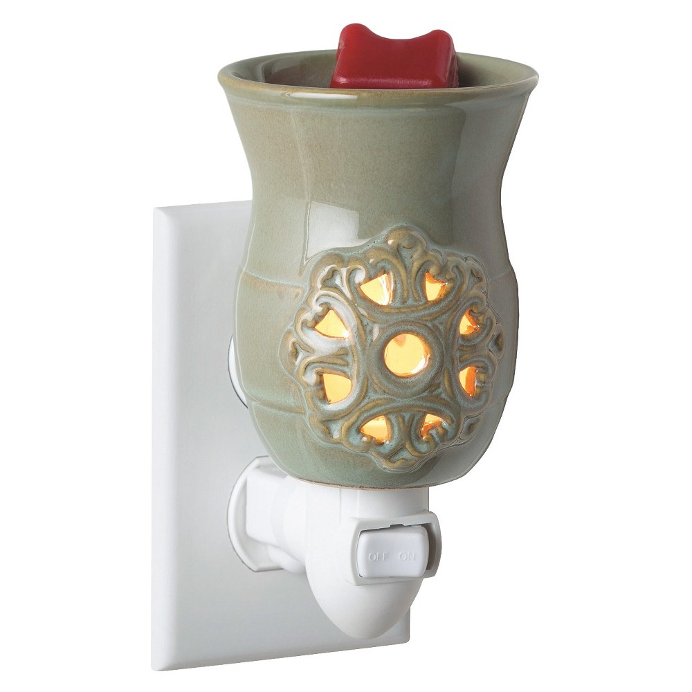 Medallion Plug-in Fragrance Warmer - Candle Warmers Etc., Off White