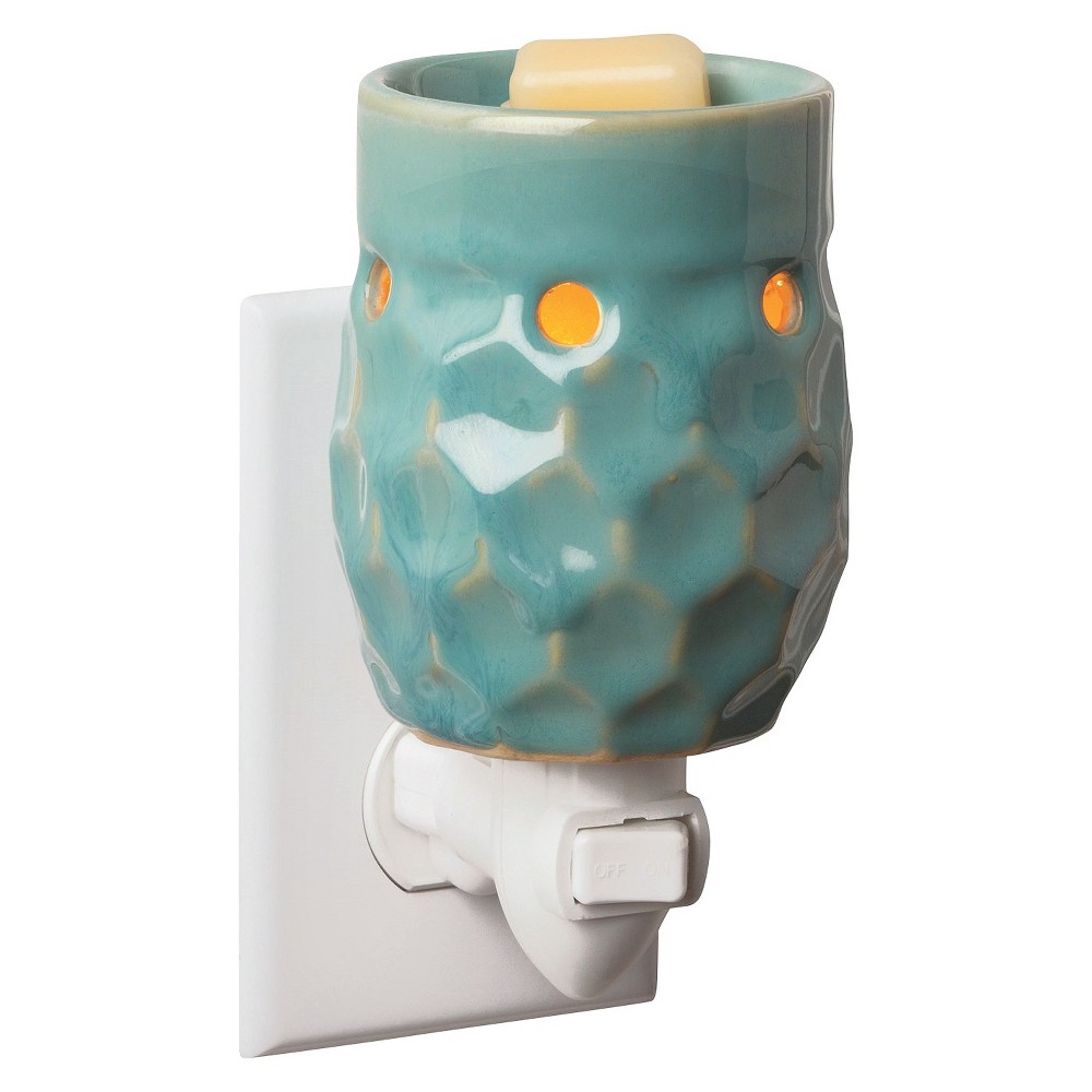 Honeycomb Plug-in Fragrance Warmer Turquoise - Candle Warmers Etc.