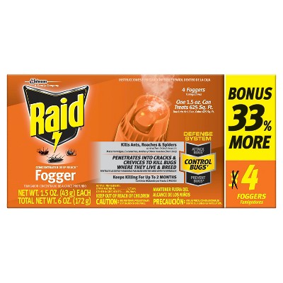 Raid Indoor Fogger Value 4-Pack – Deal – BrickSeek