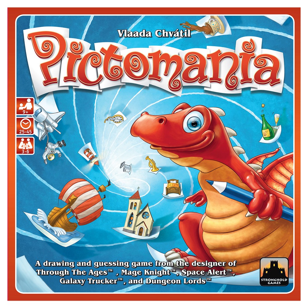 Pictomania Drawing Game, Board Games