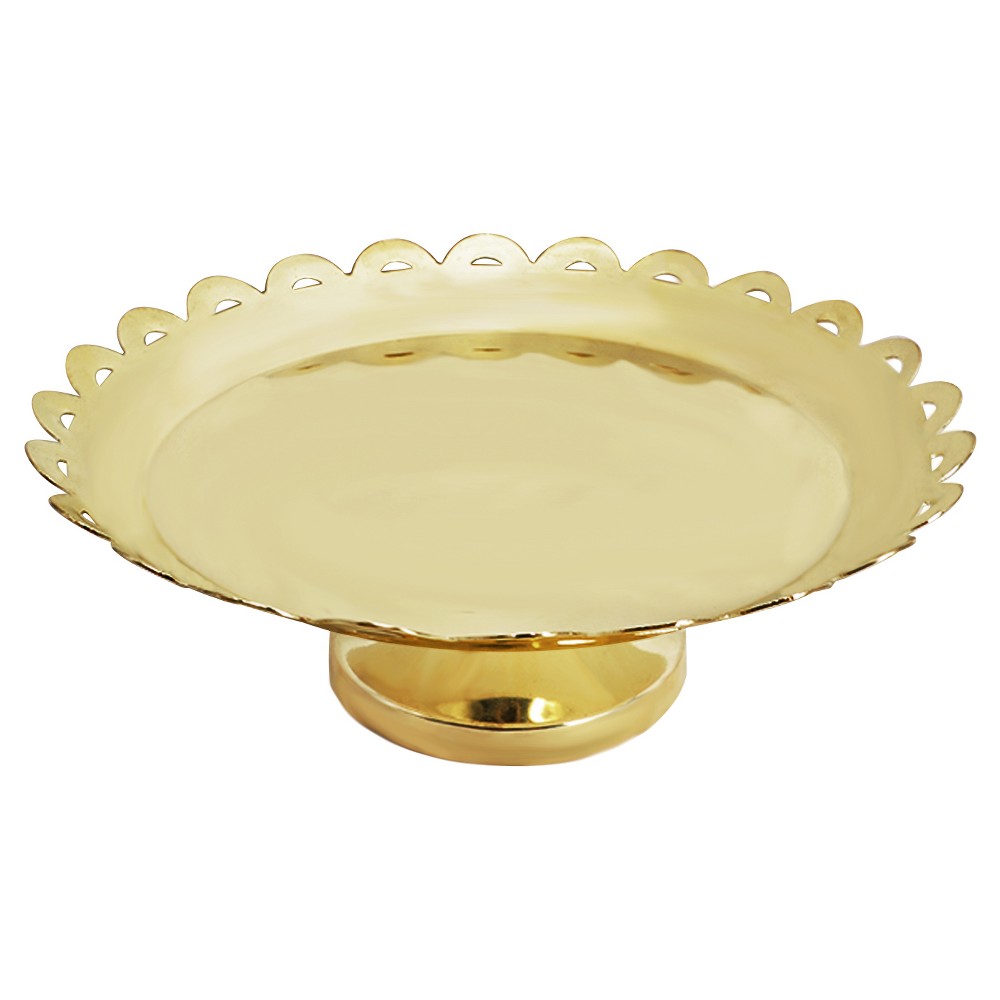 Gold Small Cake or Cupcake Stand 8.5â€ - Spritz