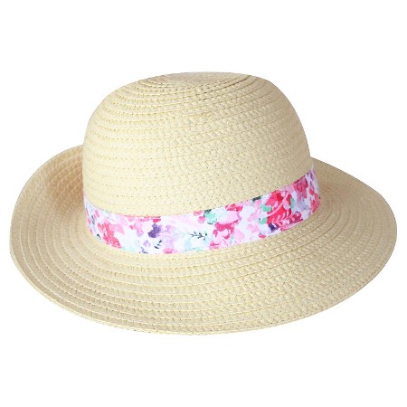 Toddler Girls' Floppy Hat Natural : Target