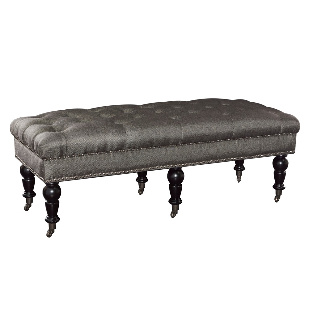 Isabelle 50 Bench Gray - Linon Home Decor