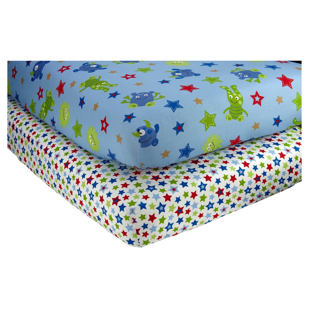 UPC 085214084282 Baby Fitted Sheet NoJo Multi, MultiColoRed