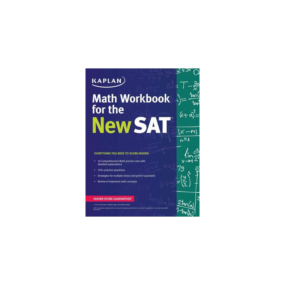 Kaplan Math Workbook for the New Sat (Paperback)