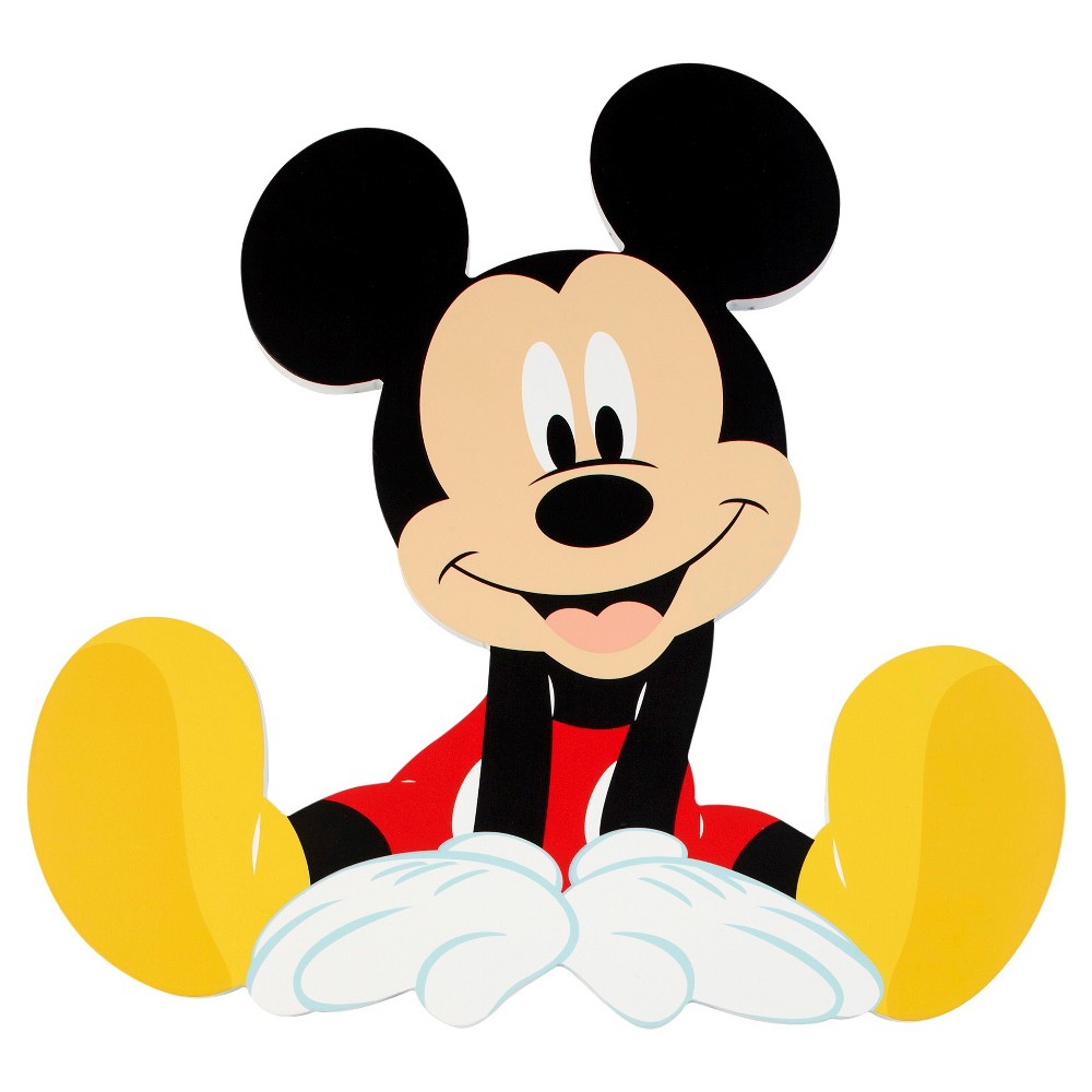 Disney Mickey Shaped Wall DÃ©cor