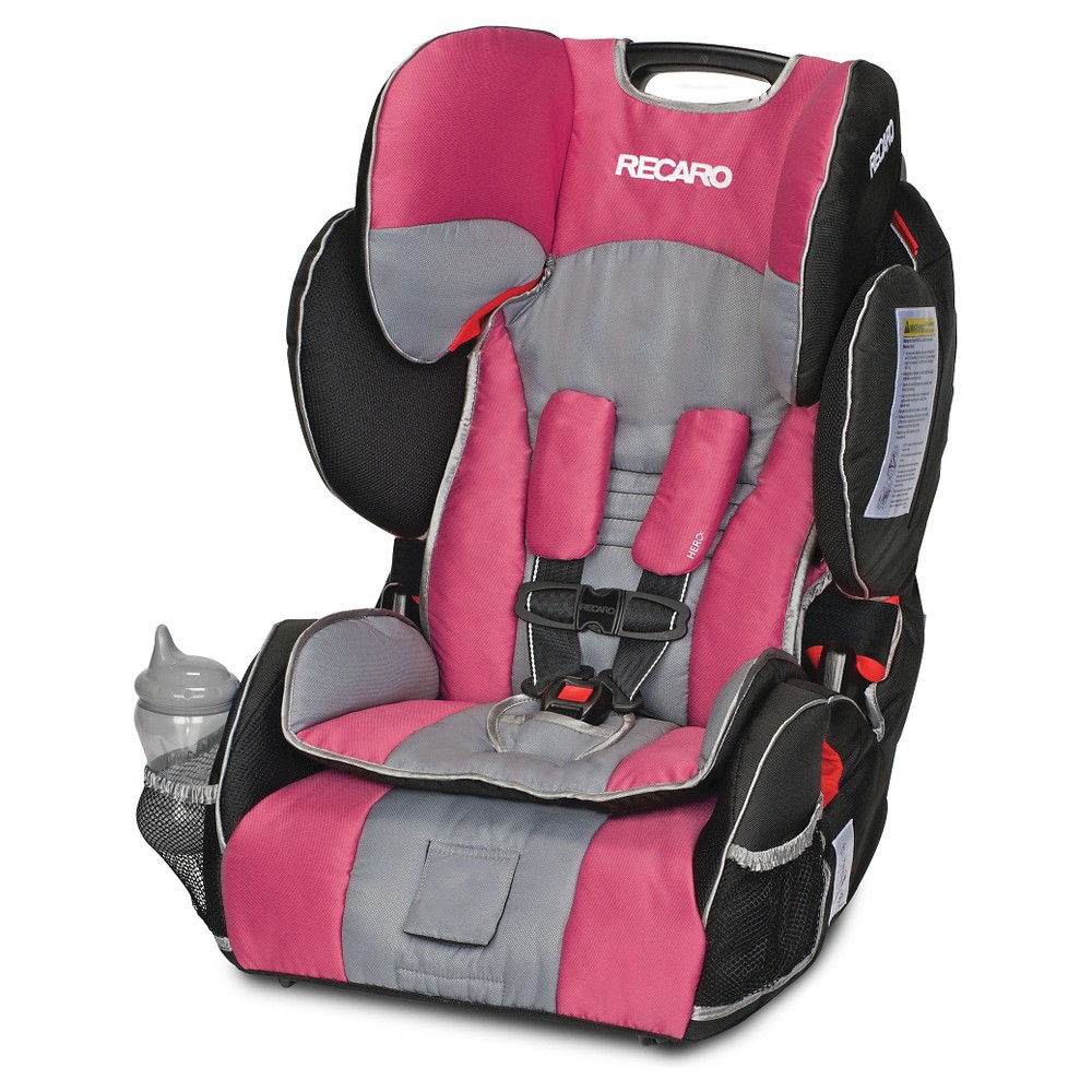 Recaro Performance Sport Combination Harness to Booster Car Seat - Rose (Pink)