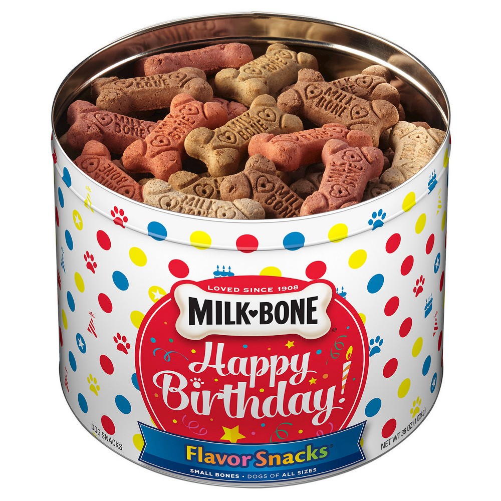 Upc 079100030910 milk bone flavor snacks dog biscuits birthday kit