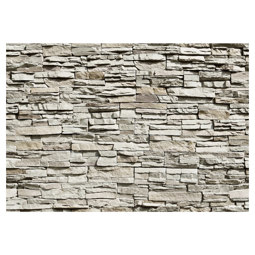 Art.com Wall Mural - The Wall, Gray