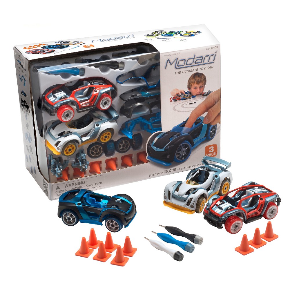 Modarri 3-Pack, Toy Vehicles