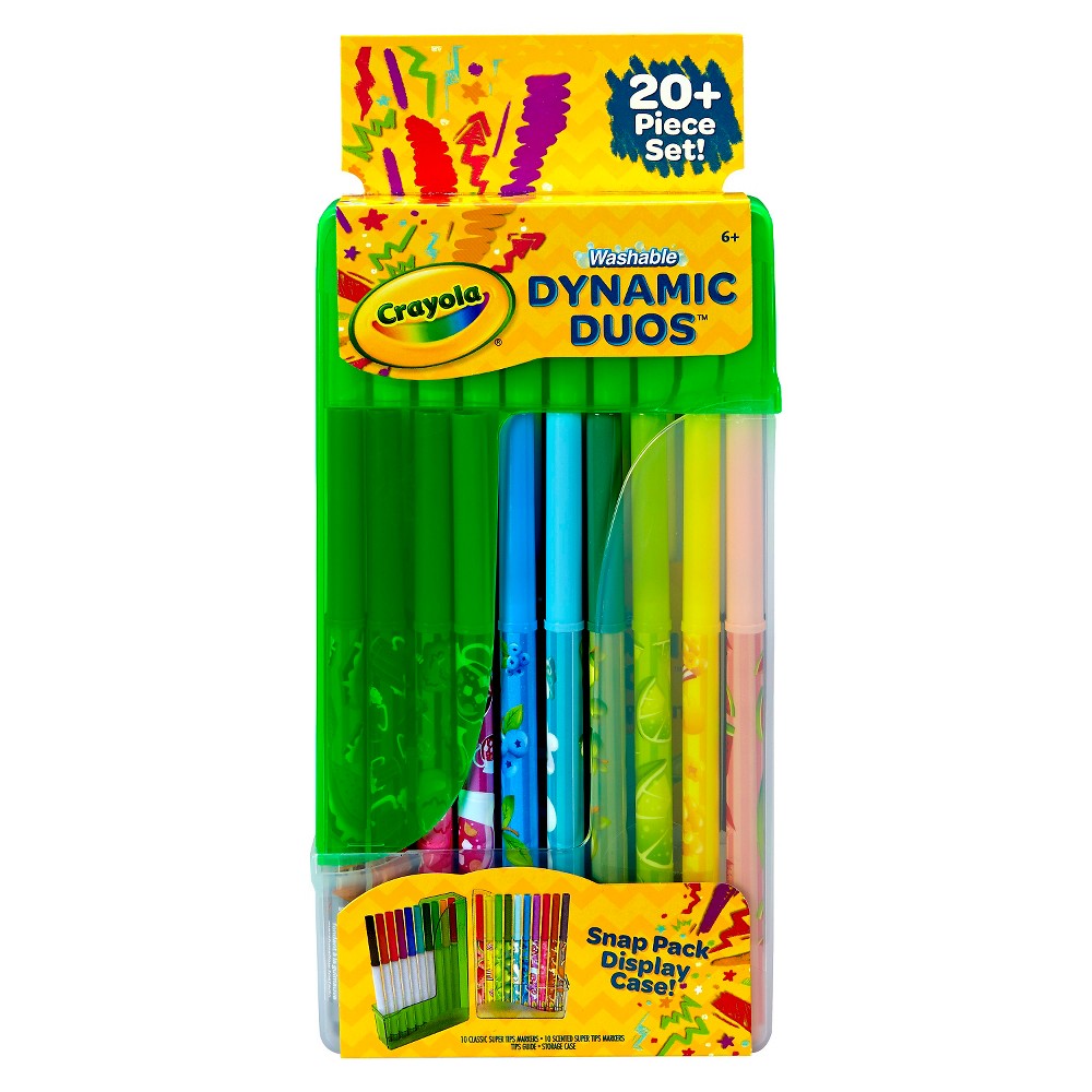 UPC 071662168292 product image for Crayola Dynamic Duos Markers - 10ct, Multi-Colored | upcitemdb.com