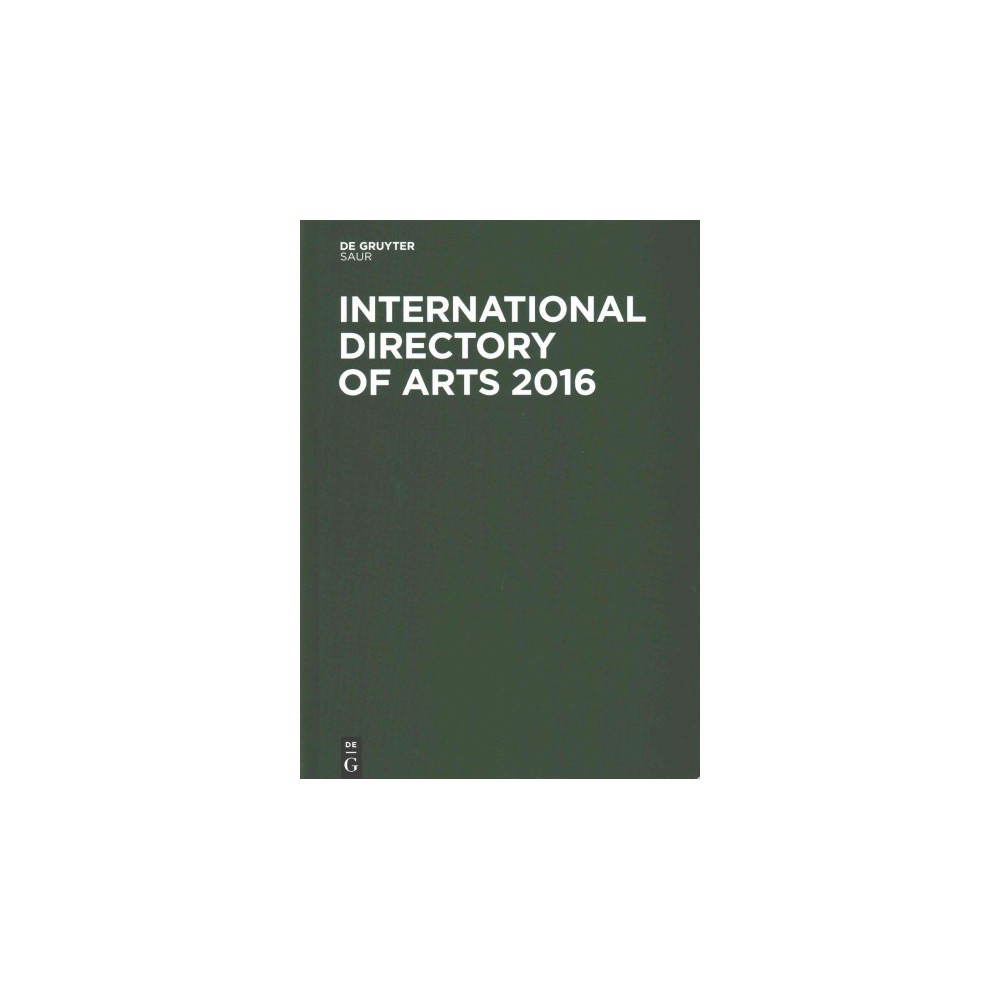 International Directory of Arts 2016 (Hardcover)