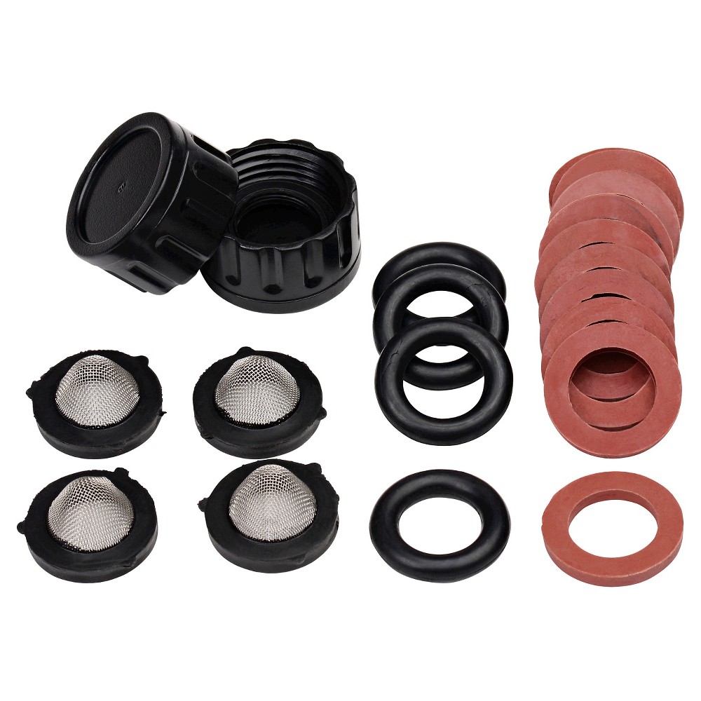 20 Piece Repair Kit - Black - Melnor