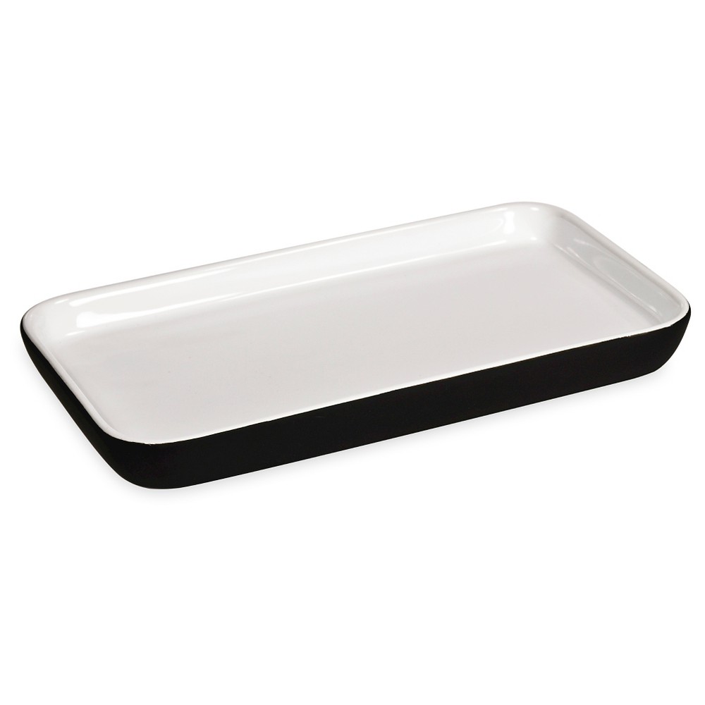 Soft Ceramic Trays - Room Essentials, Black