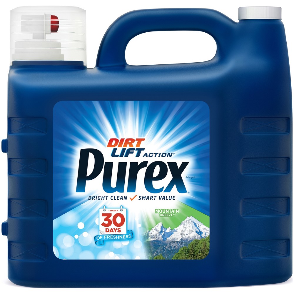 UPC 024200004323 product image for Purex Mountain Breeze Scent Liquid Laundry Detergent 300 oz, Clear | upcitemdb.com