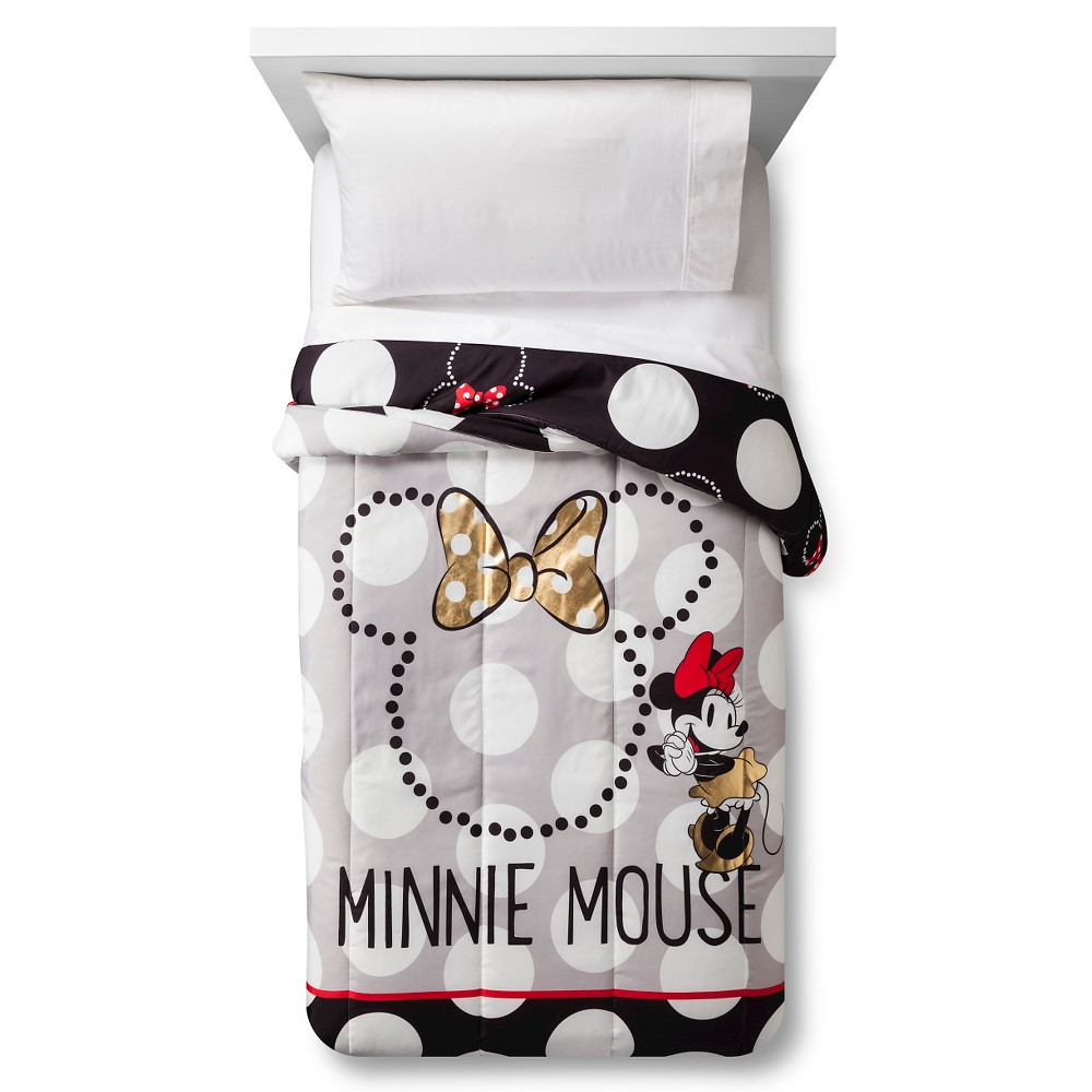 Upc 032281229801 Minnie Mouse Rock The Dots Comforter Twin