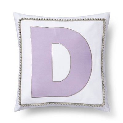 Monogram pillow 2025 cases target