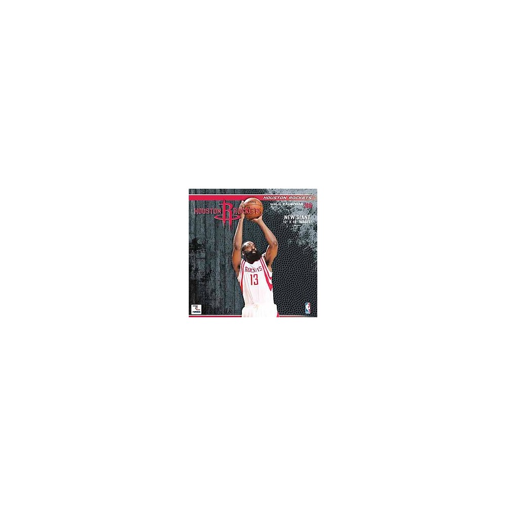 Houston Rockets 2016 Calendar (Paperback)