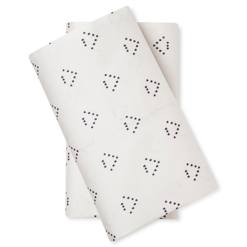 Upc 490621903024 Pillow Case Set Dotted Triangle King Nate Berkus Triangle Cream Upcitemdb Com