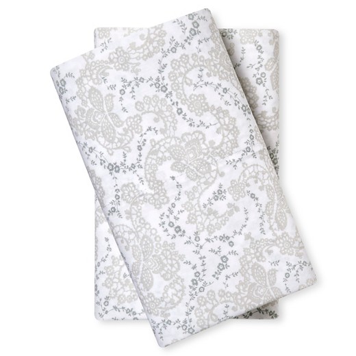 Pillowcase (King) Floral Stitch - Simply Shabby Chic : Target