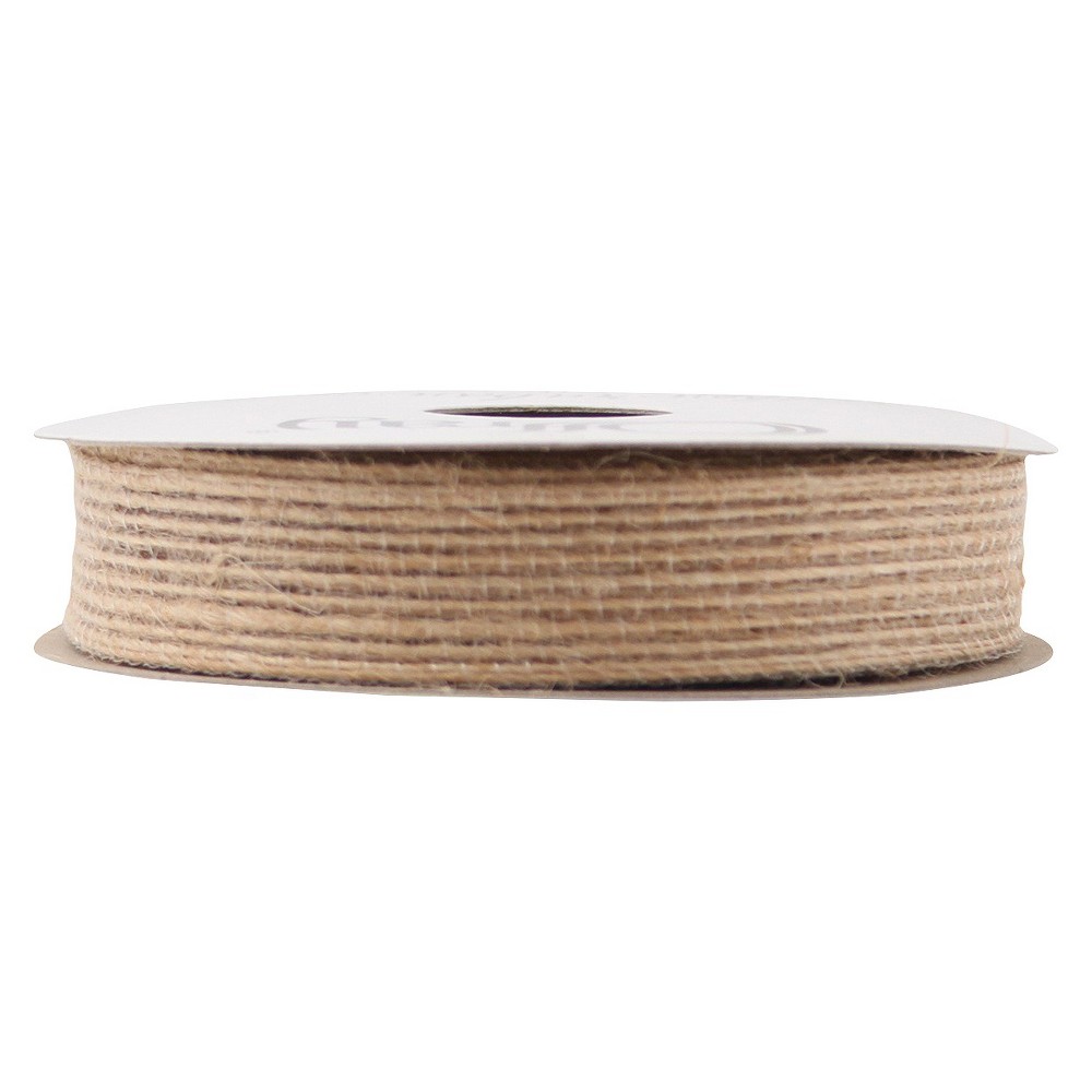 Gift Ribbon Natural Jute, Earth