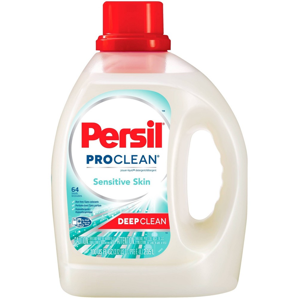 UPC 024200094508 product image for Persil Pro Clean Sensitive Skin Liquid Laundry Detergent 100 oz | upcitemdb.com