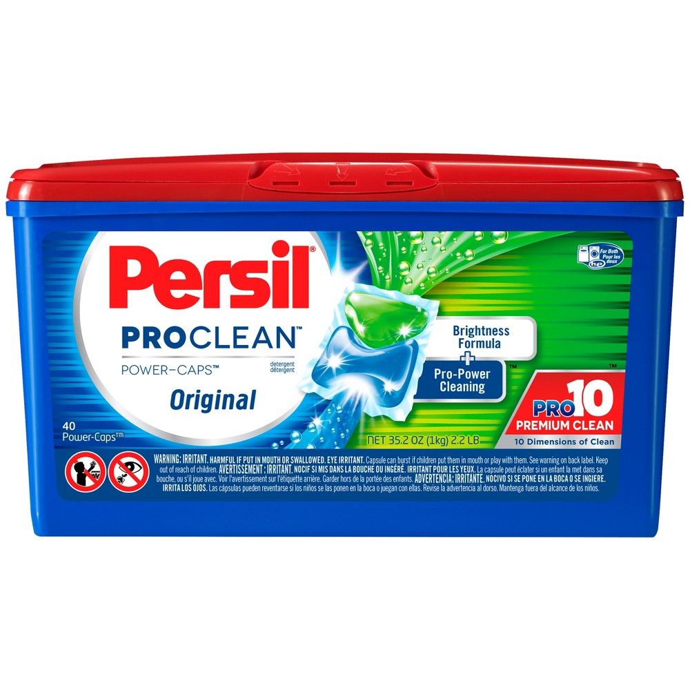 UPC 024200095420 product image for Persil Pro Clean Power-Caps Original Scent Laundry Detergent Boosters 40 ct | upcitemdb.com