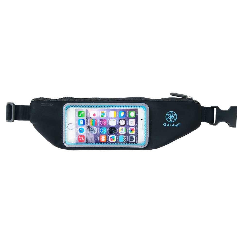 iPhone 6+ Gaiam Fitness Tech Belt, Black