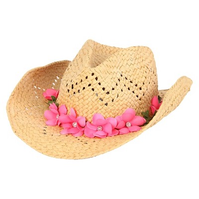 straw cowboy hat target