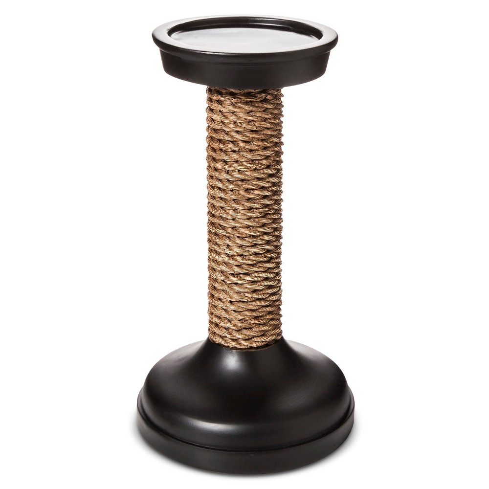 Rope Candle Holder Brown Small