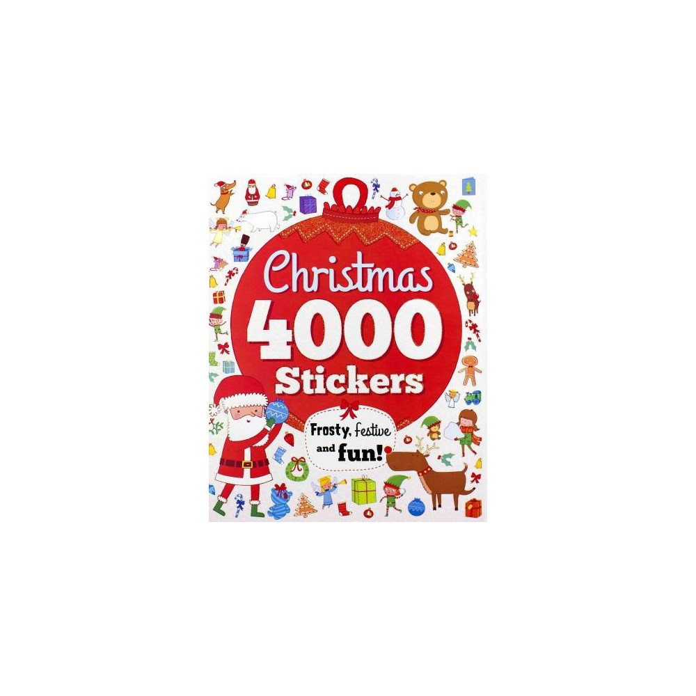 Christmas 4000 Stickers : Frosty, Festive, and Fun! (Paperback)