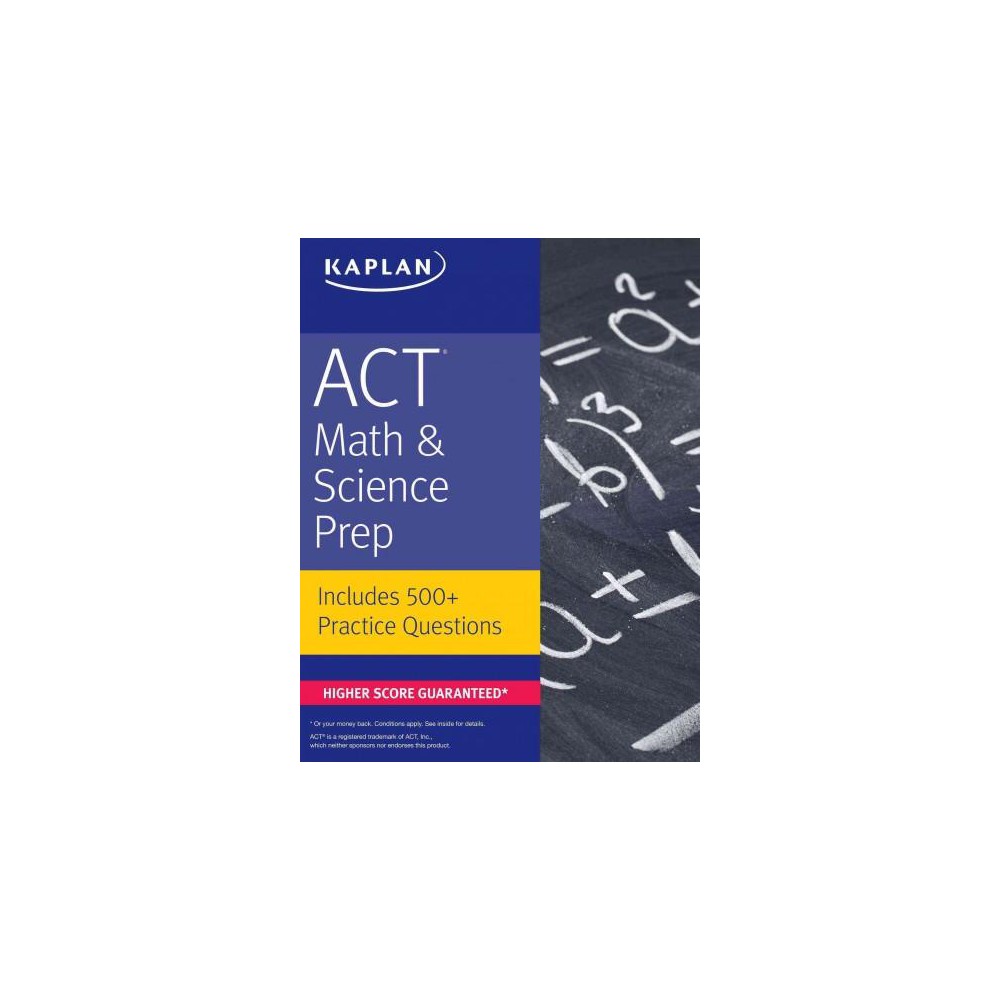 Act Math & Science Prep : Includes 500+ Practice Questions (Paperback)