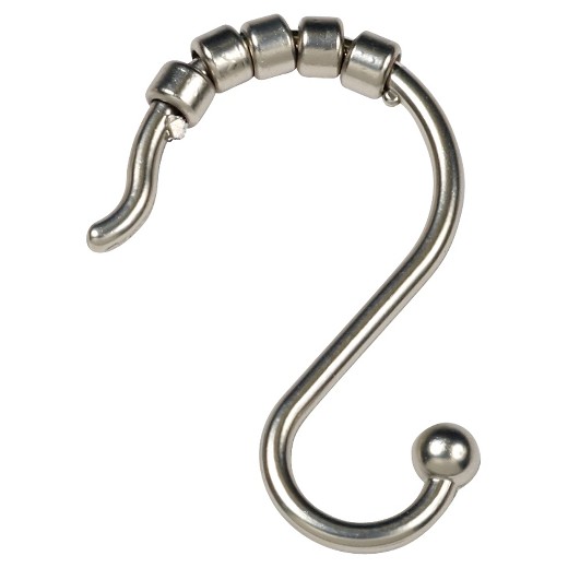 NeverRust Aluminum Roller Shower Curtain Hooks Zenna Home Target