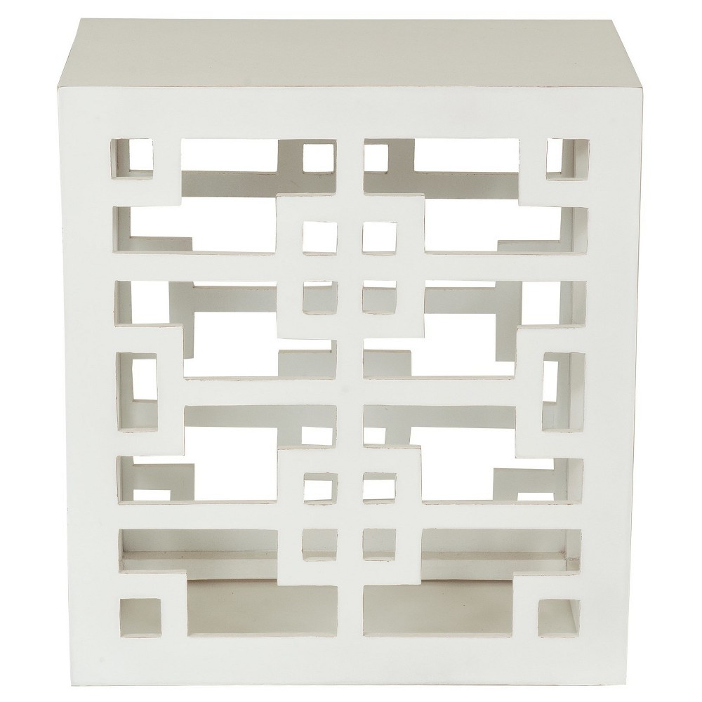 End Table White - Jeffan, Accent Tables