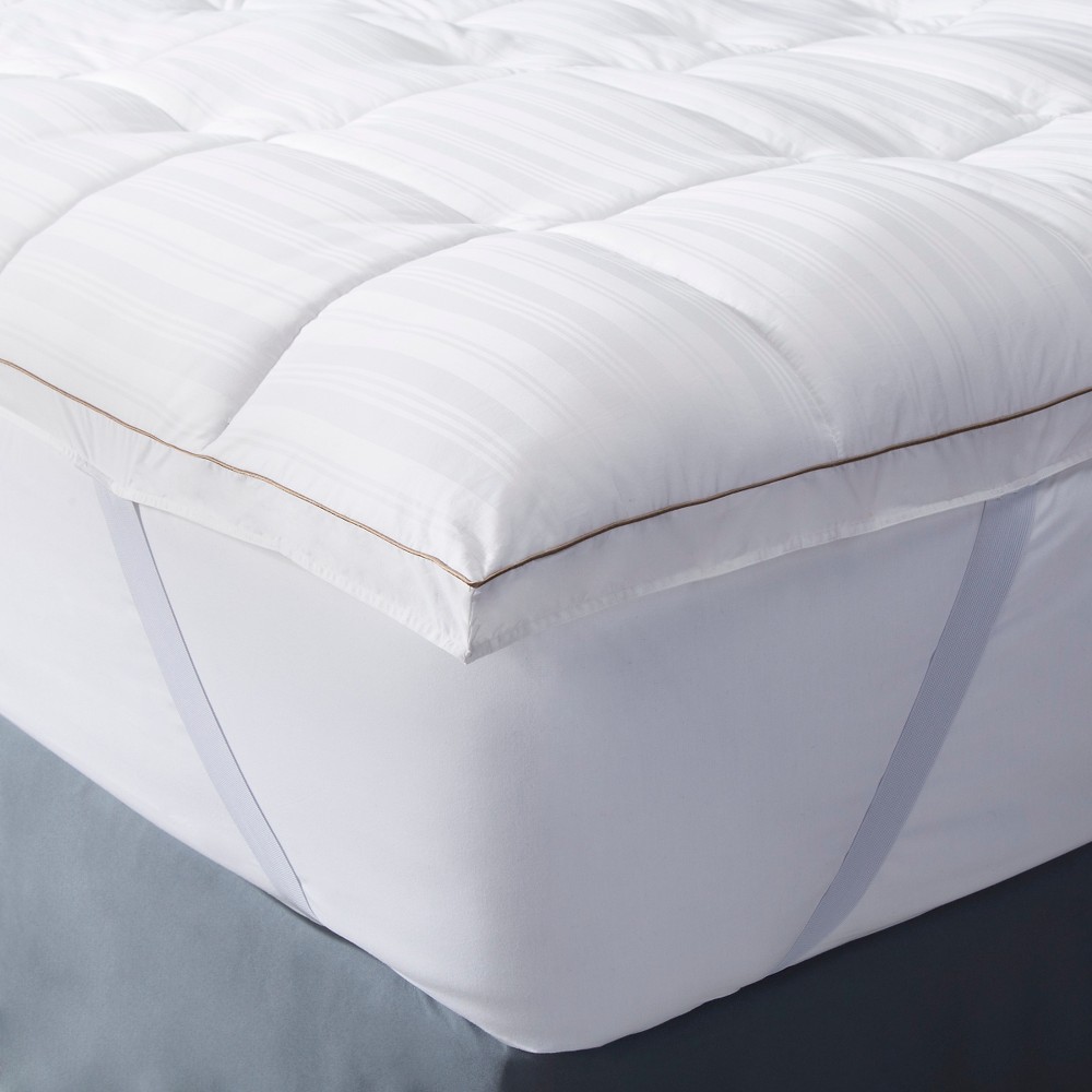 Premium Down Alternative Mattress Topper (Full) White - Fieldcrest